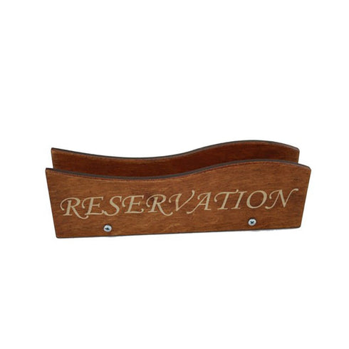 Chevalet de table Réservation